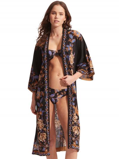 Kimono plażowe Seafolly Silk Road 55002-JA