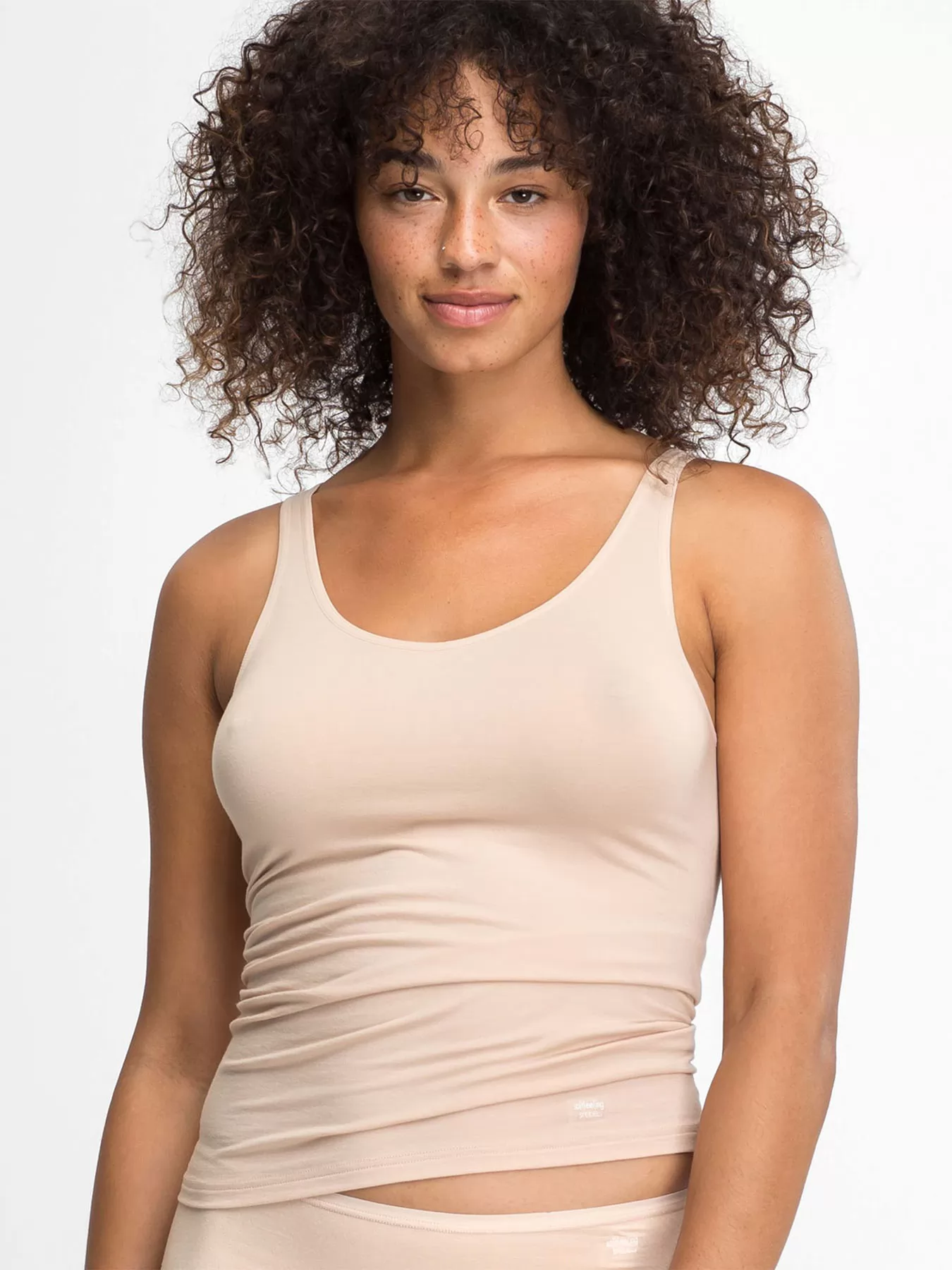 Beżowy Koszulka damska Speidel Softfeeling 9606 - zdjęcie 1