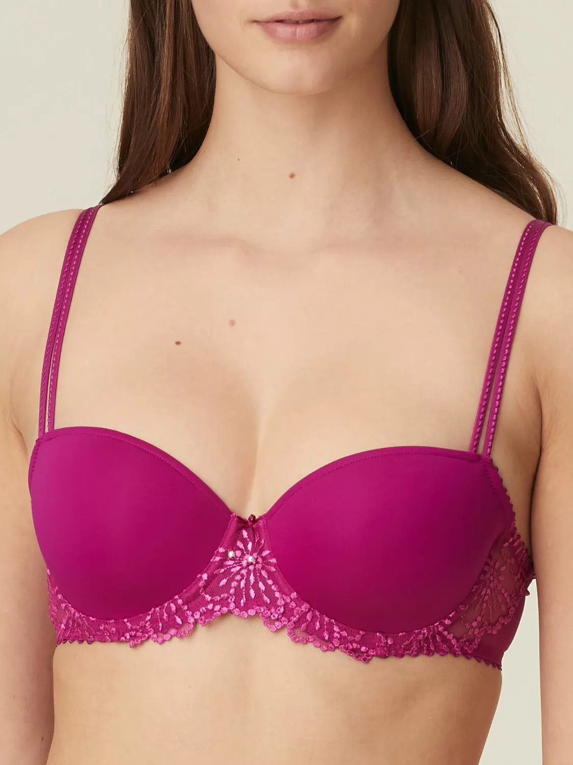 Różowy Biustonosz balkonetka Marie Jo Jane 101339 - zdjęcie 1