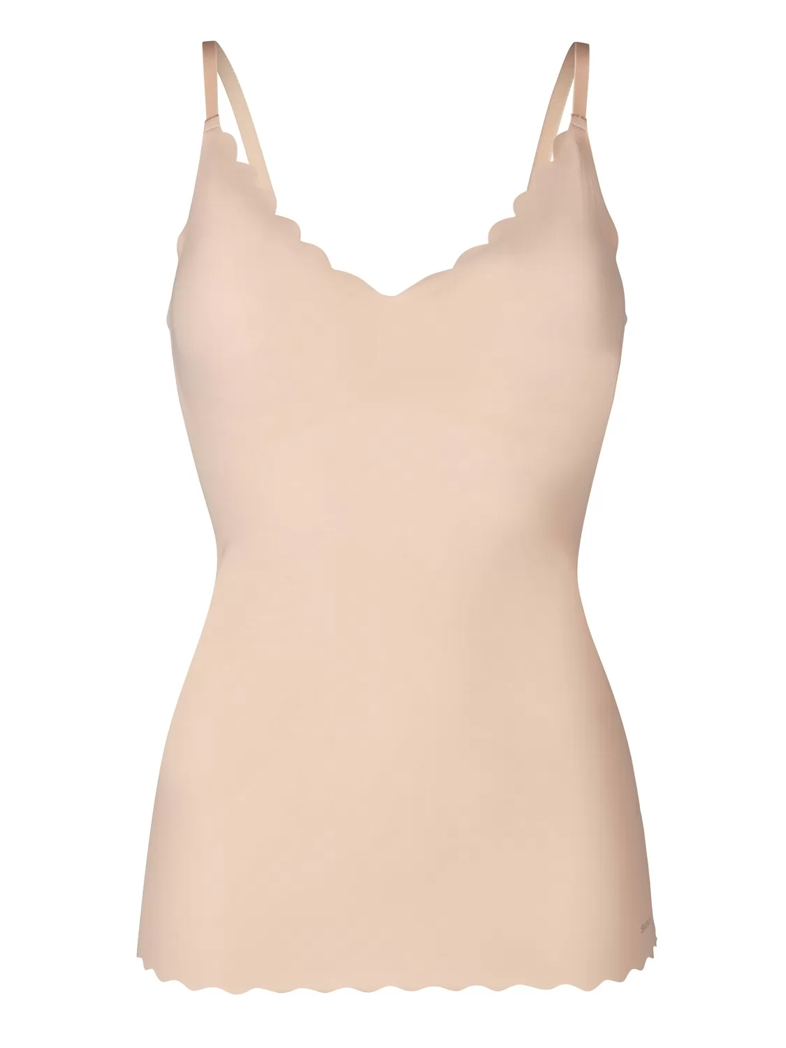 Beżowy Koszulka damska Skiny Micro Lovers 084261 - zdjęcie 3