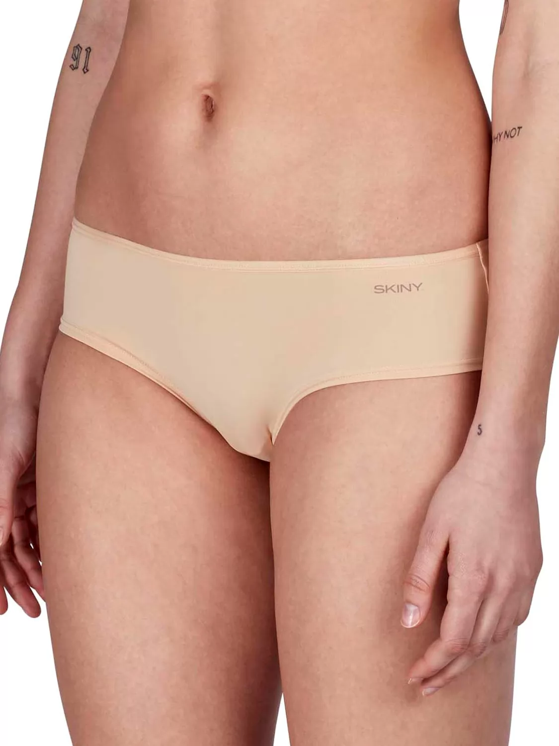 Beżowy Bokserki Skiny 2PACK Advantage Micro 085723 - zdjęcie 1