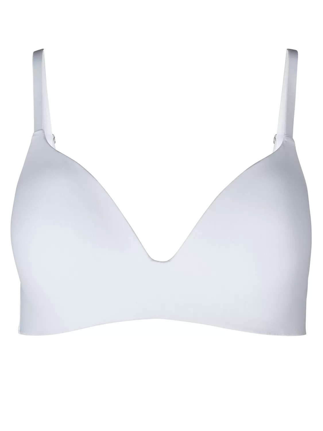 Biały Biustonosz bez fiszbin Skiny Micro Lovers 085676 - zdjęcie 3