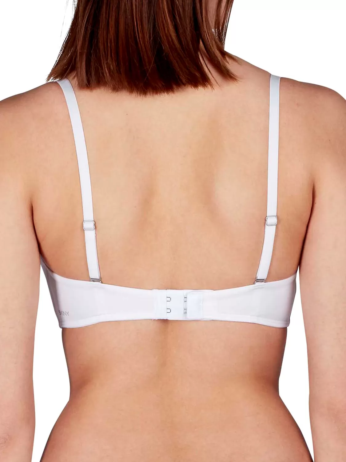 Biały Biustonosz bez fiszbin Skiny Micro Lovers 085676 - zdjęcie 2