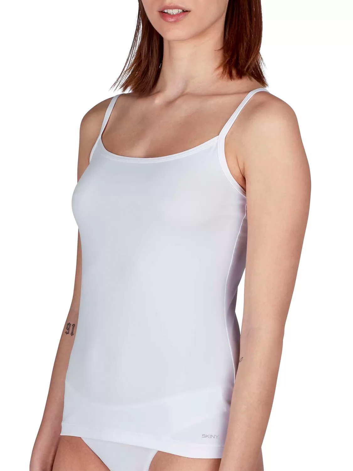 Biały Koszulka damska 2PACK Skiny Advantage Micro 085720 - zdjęcie 1