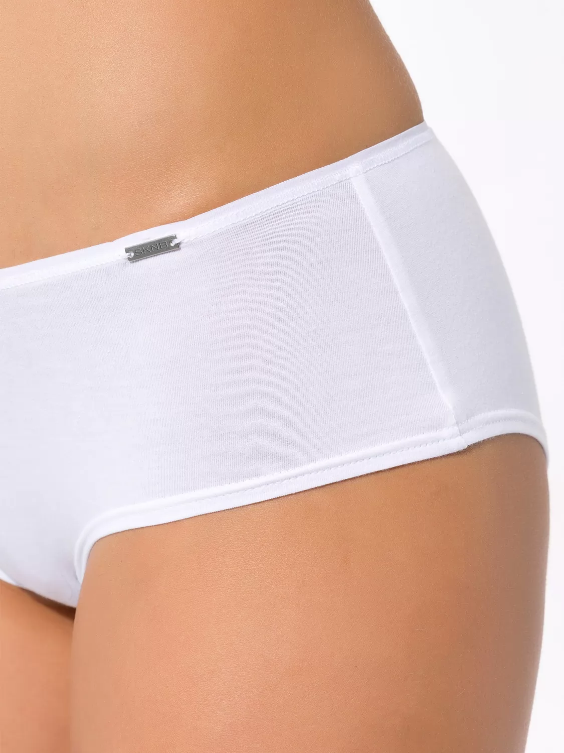Biały Bokserki Skiny Essentials Light 083933 - zdjęcie 2
