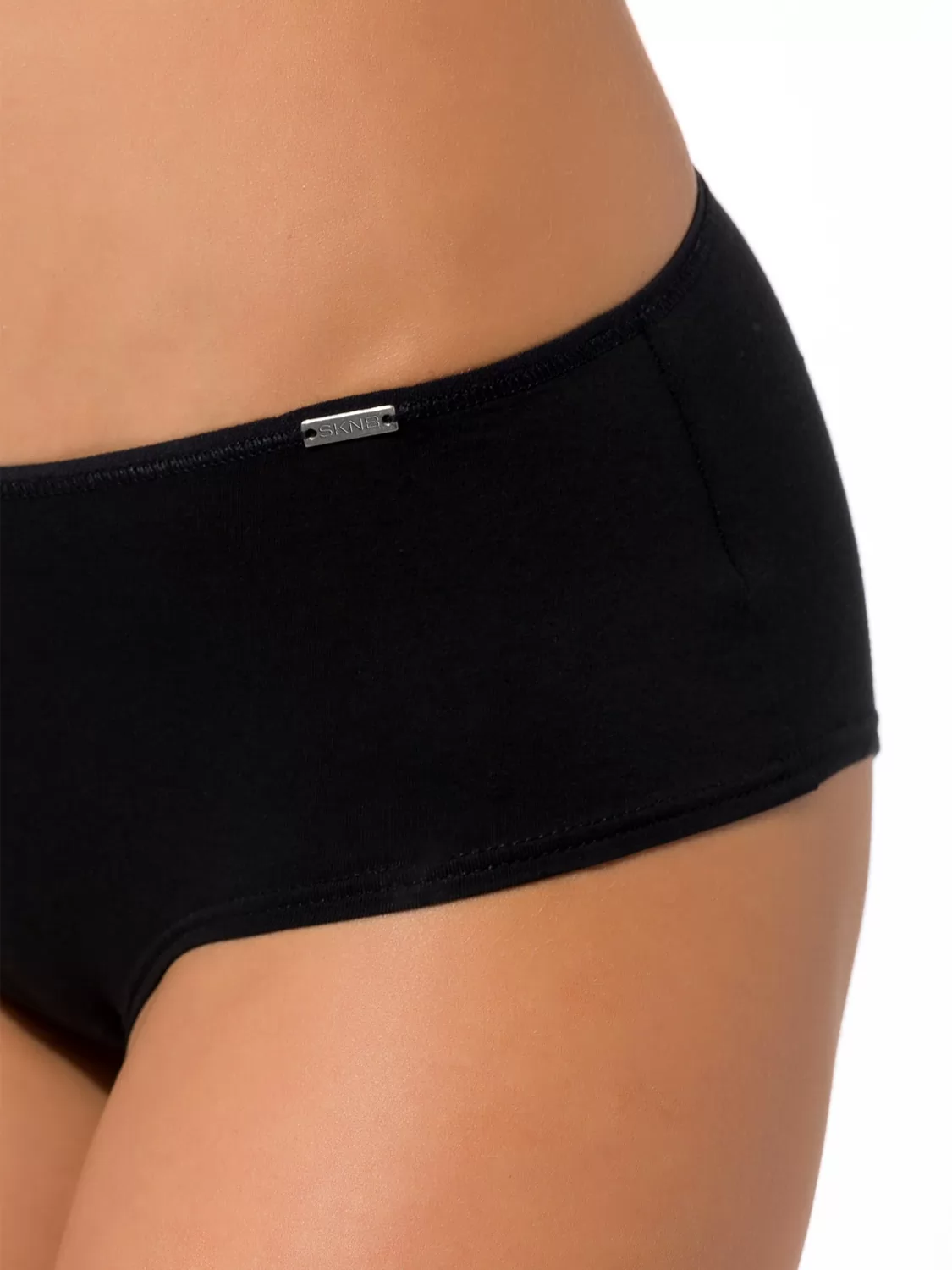 Czarny Bokserki Skiny Essentials Light 083933 - zdjęcie 2