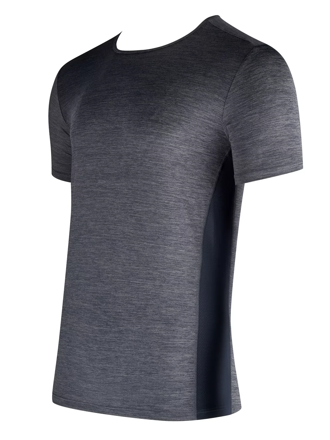 Antracytowy, szary Koszulka męska Skiny Active Per4mance 086655S - zdjęcie 2