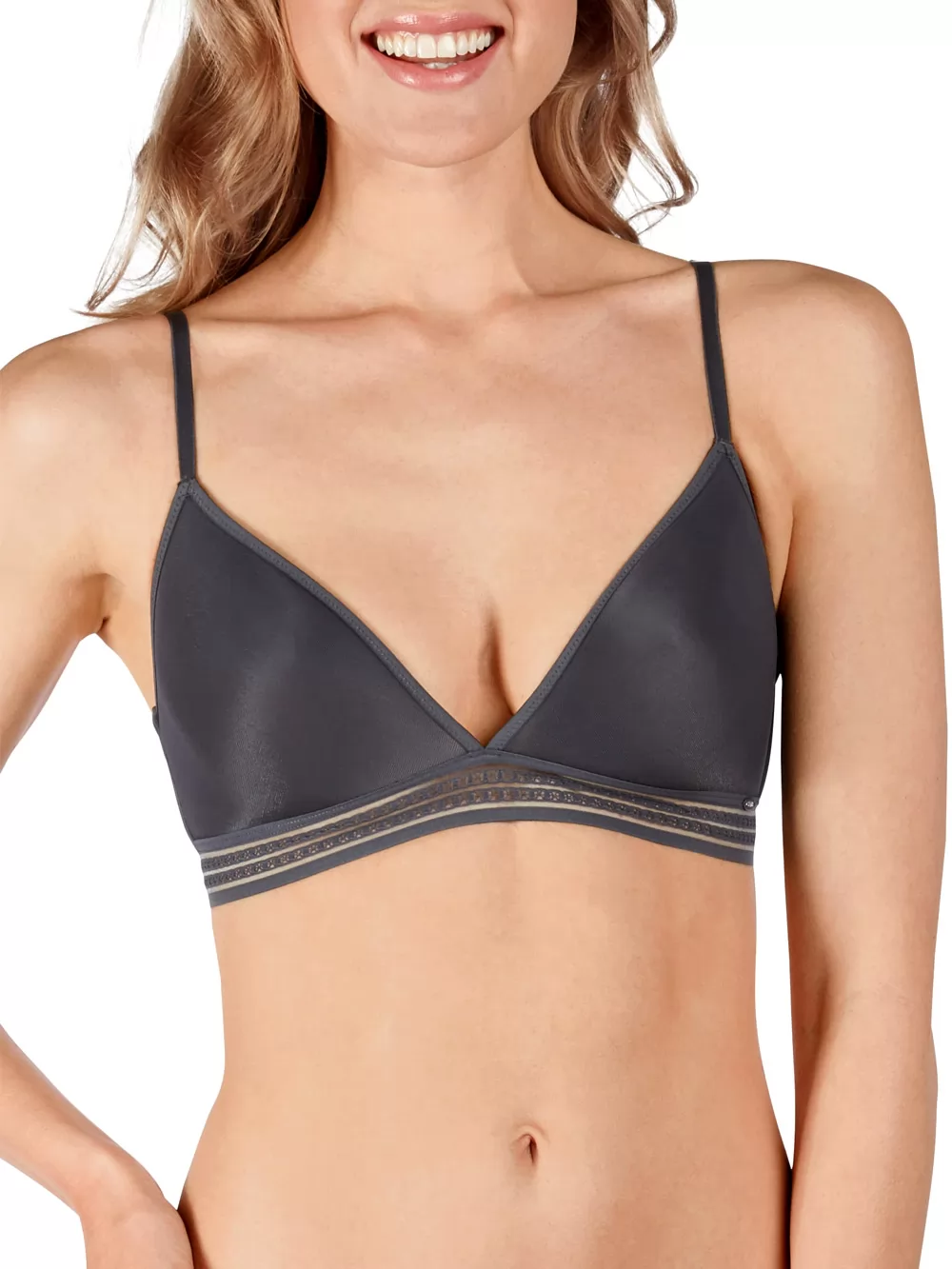 Szary Biustonosz Skiny Sensual Light 085059 - zdjęcie 1