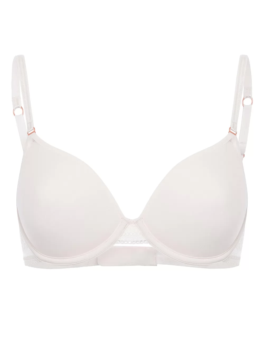 Pudrowy róż, różowy Biustonosz Skiny Inspire Lace 082266 - zdjęcie 3