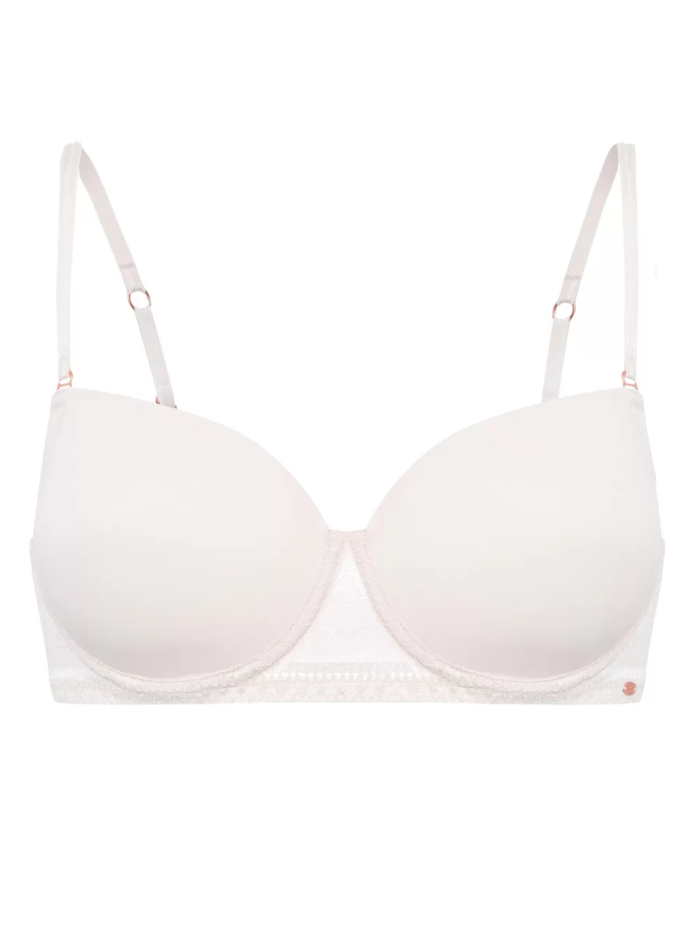 Pudrowy róż, różowy Biustonosz Skiny Inspire Lace 082267 - zdjęcie 3