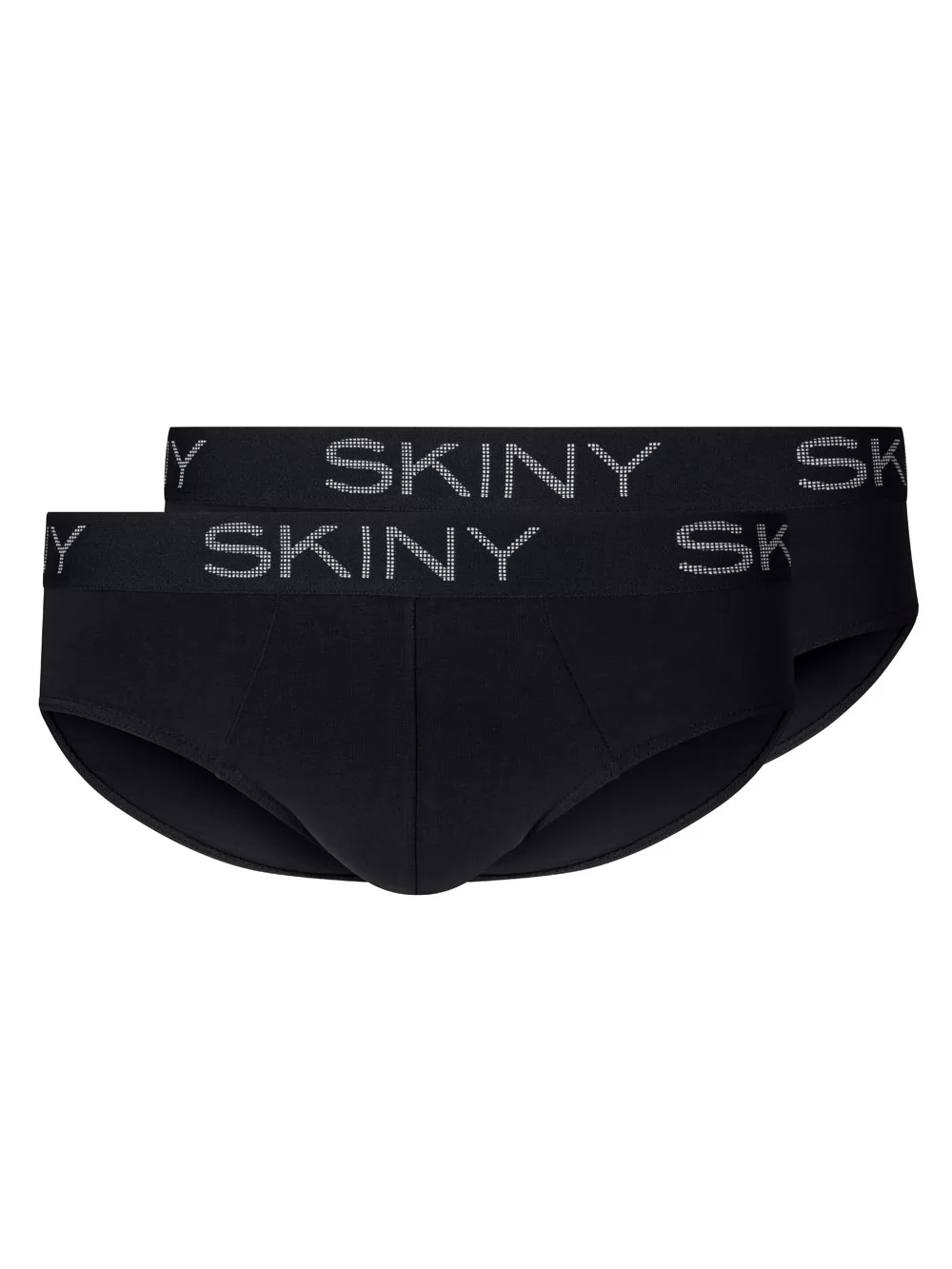 Czarny Slipy męskie 2PACK Skiny Multipack Selection 086834 - zdjęcie 2