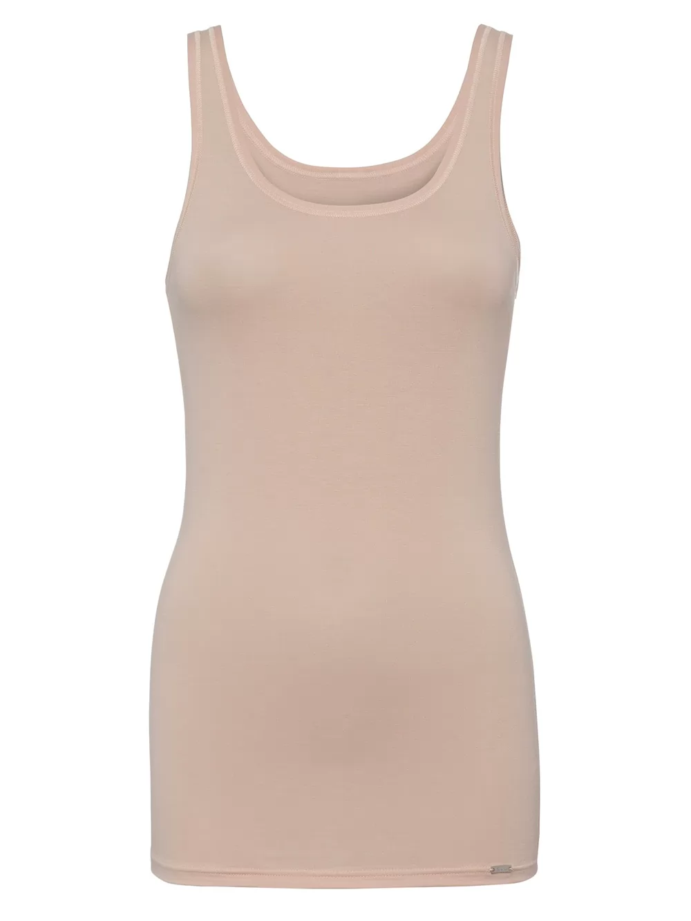 Beżowy Koszulka damska Skiny Essentials Light 083930 - zdjęcie 1