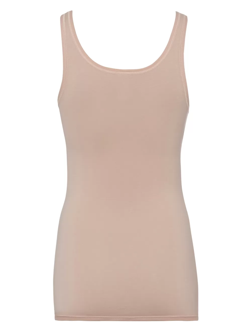 Beżowy Koszulka damska Skiny Essentials Light 083930 - zdjęcie 3