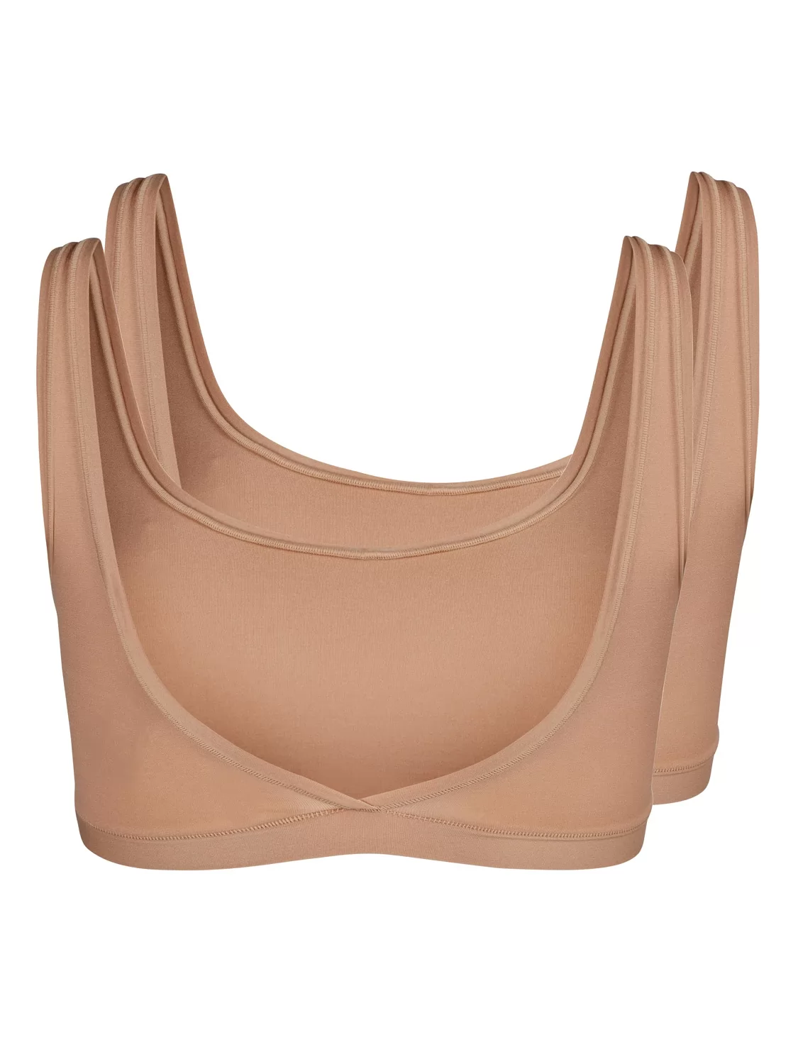 Brązowy Top damski 2PACK Skiny Pure Nudity 080076 - zdjęcie 5