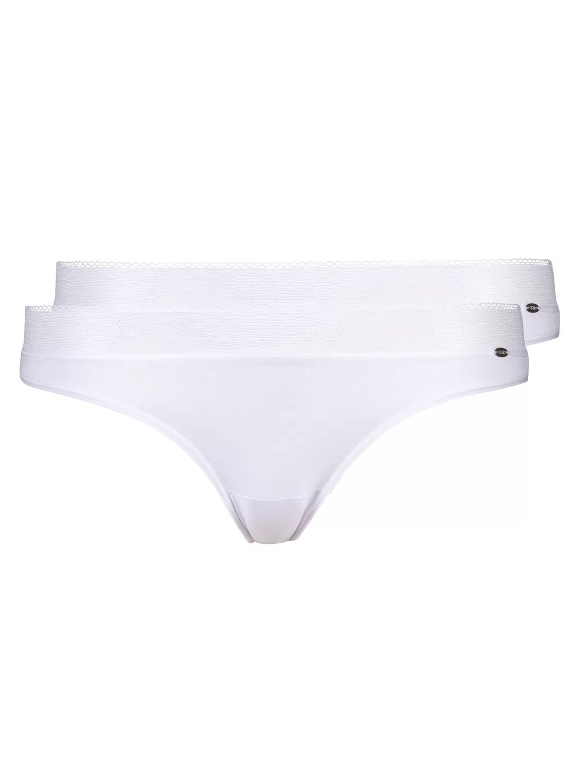 Biały Figi 2PACK Skiny Advantage Lace 083611 - zdjęcie 2