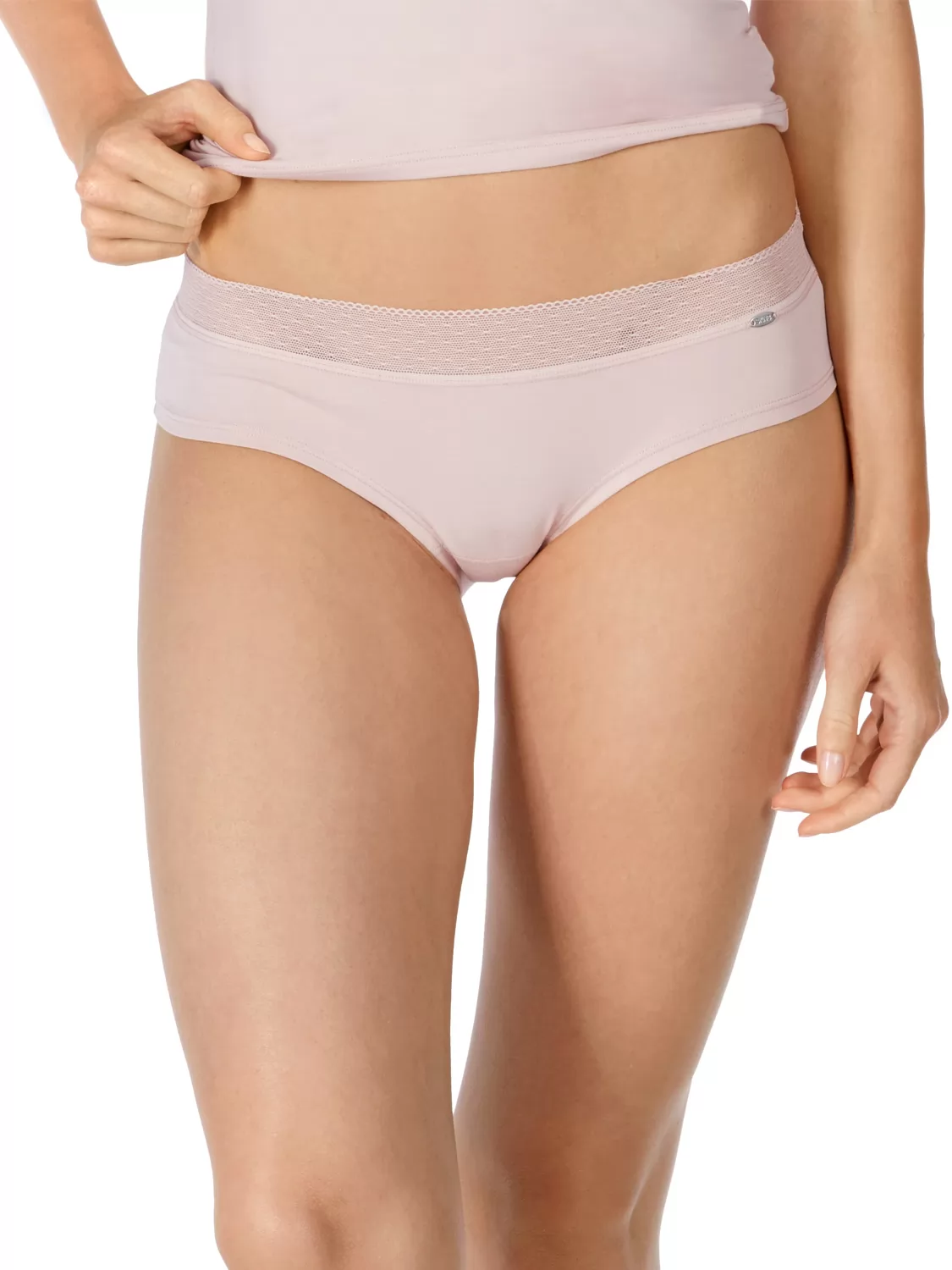 Pudrowy róż Bokserki 2PACK Skiny Advantage Lace 083634 - zdjęcie 1