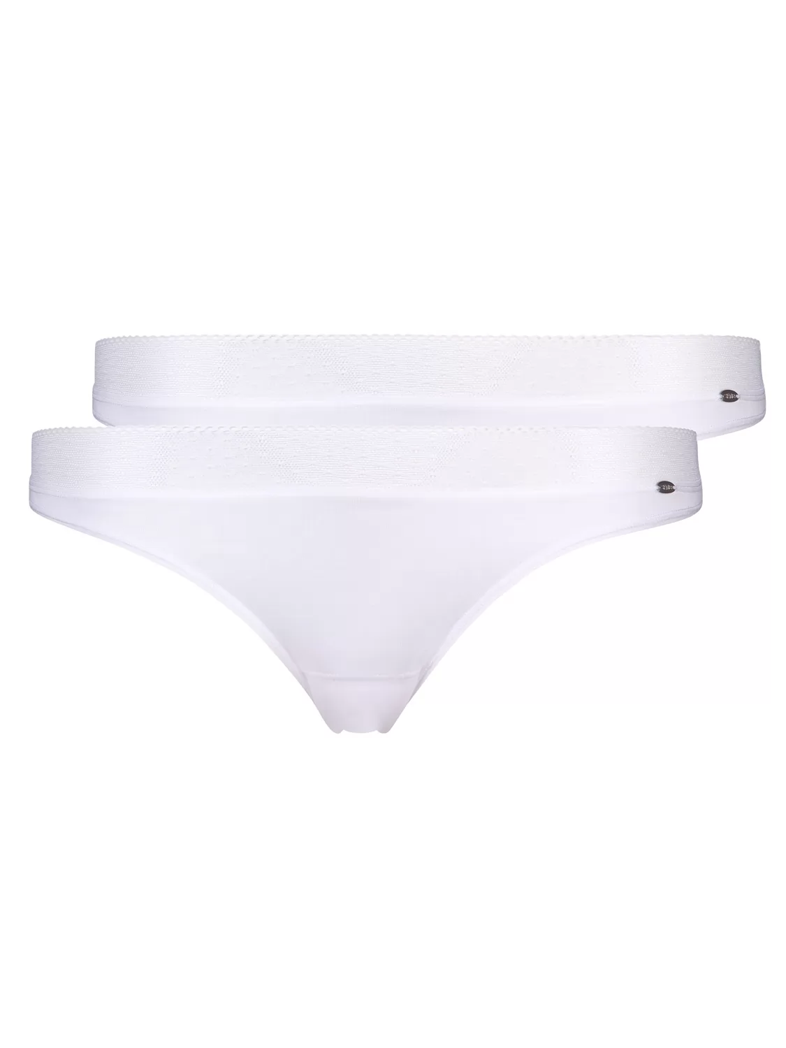 Biały Stringi 2PACK Skiny Advantage Lace 083721 - zdjęcie 2