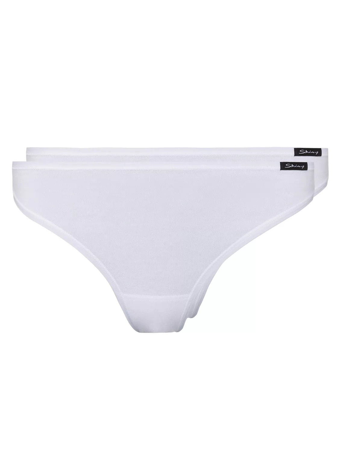 Biały Stringi 2PACK Skiny Advantage Cotton 082652 - zdjęcie 1