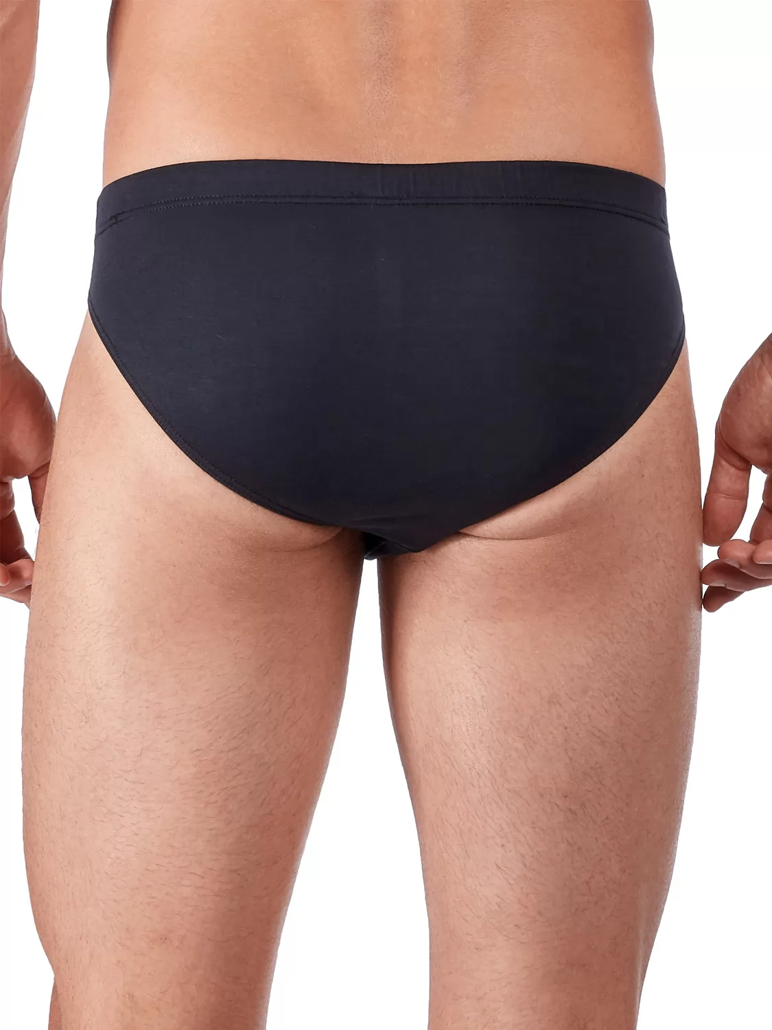 Czarny Slipy męskie Huber Tyson 112230 - zdjęcie 2