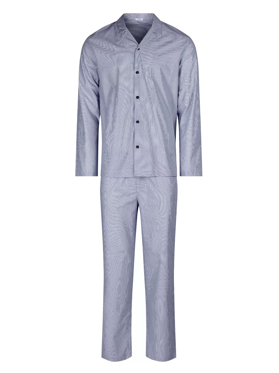 Niebieski Piżama męska Huber Woven Tender 117600 - zdjęcie 3