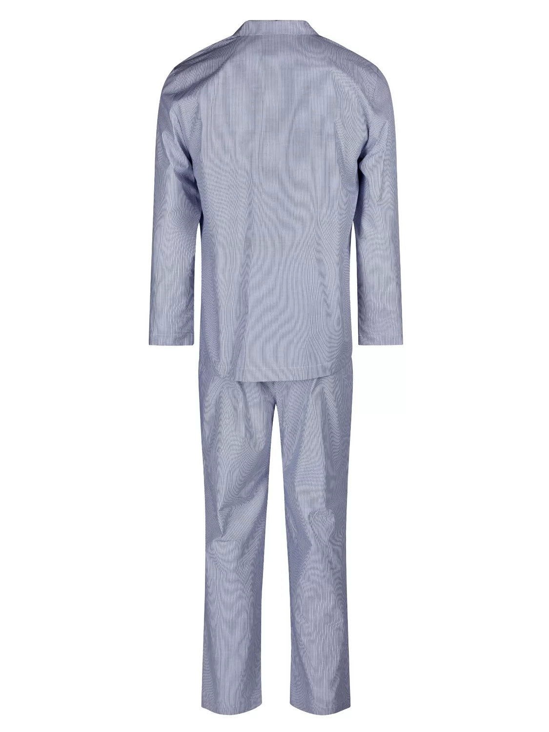 Niebieski Piżama męska Huber Woven Tender 117600 - zdjęcie 4