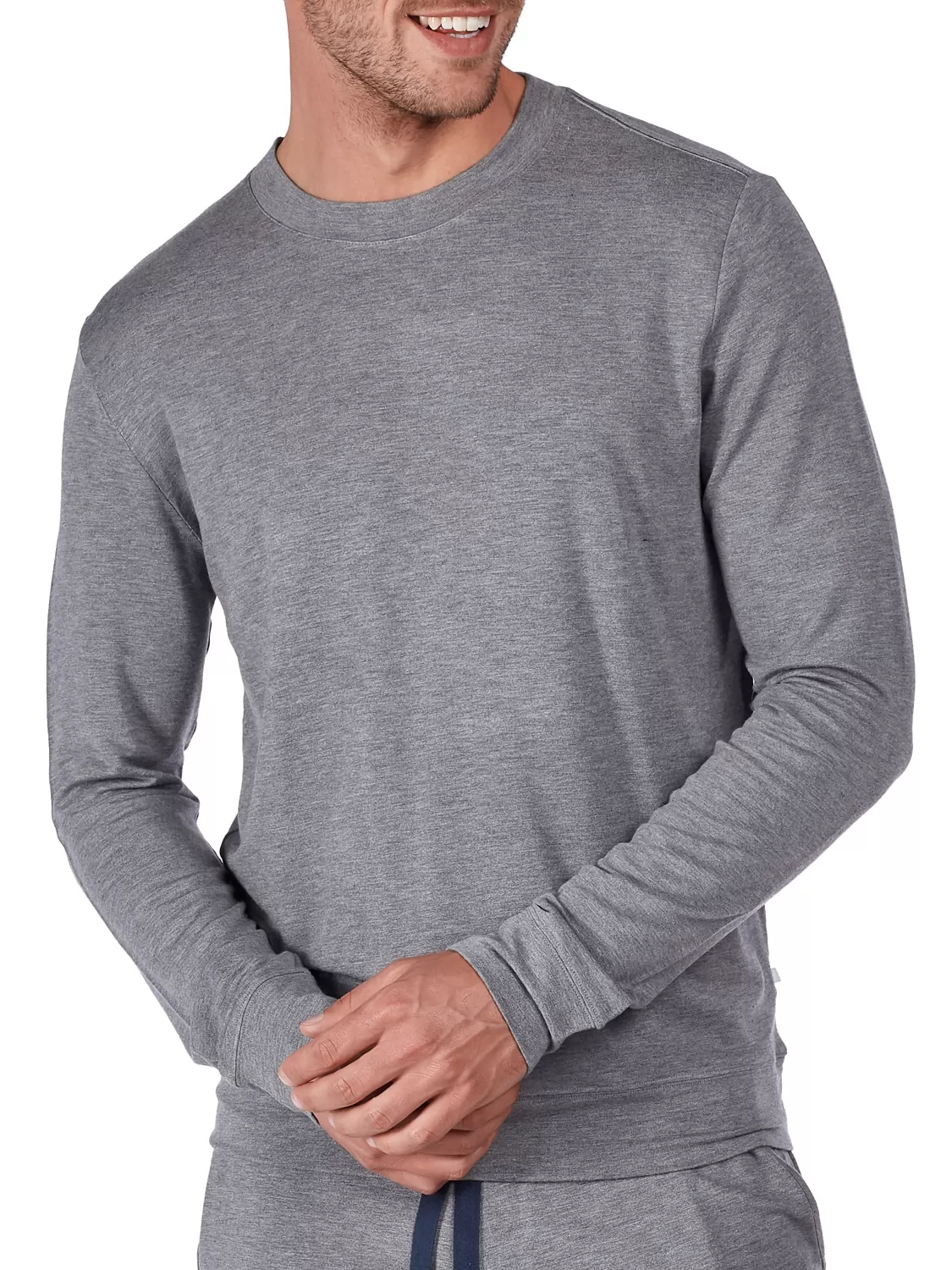 Szary Bluza męska Huber 24 Hours Men Lounge 117801 - zdjęcie 1