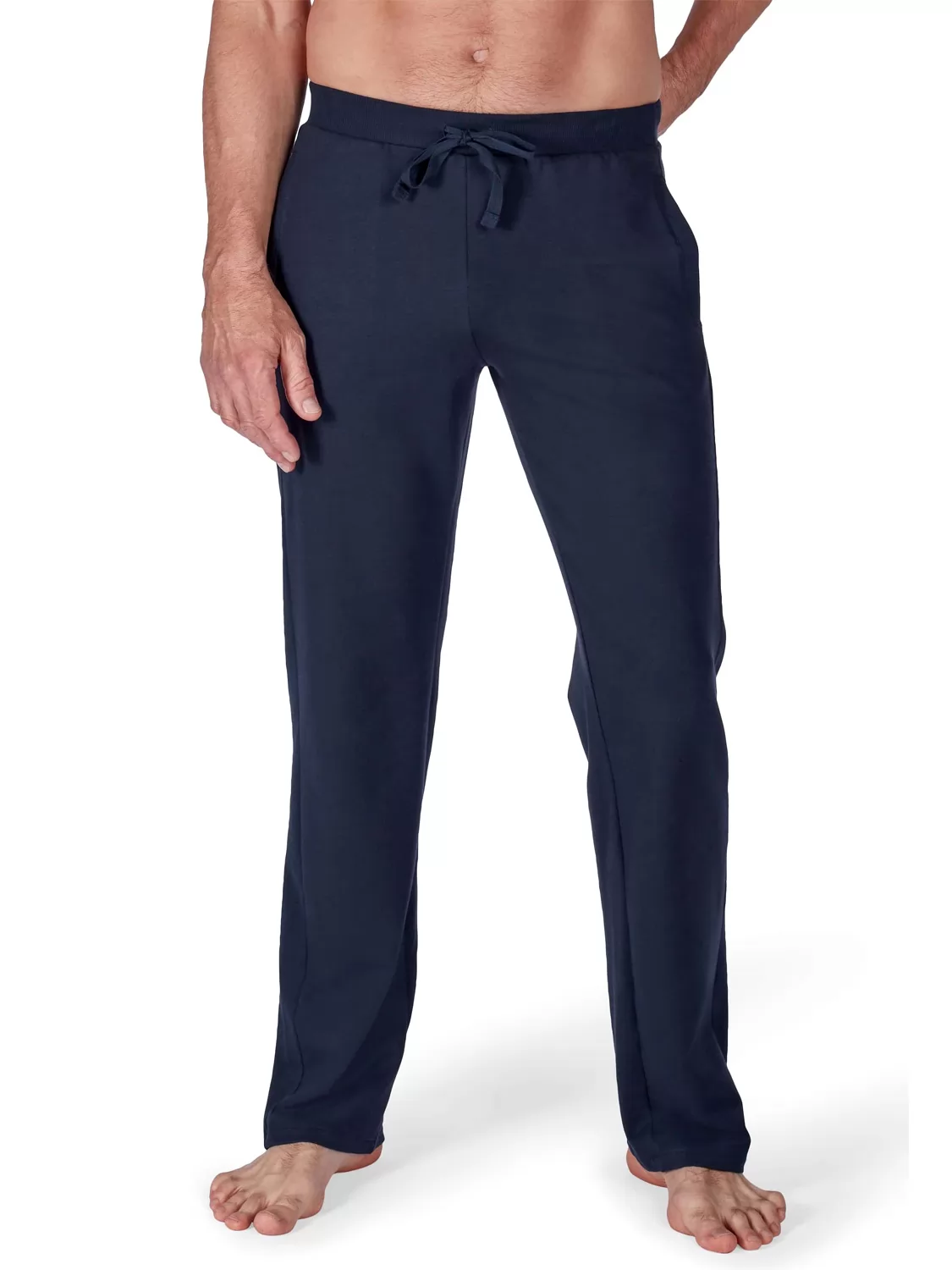 Granatowy Spodnie męskie Huber 24 Hours Men Lounge 117920 - zdjęcie 1