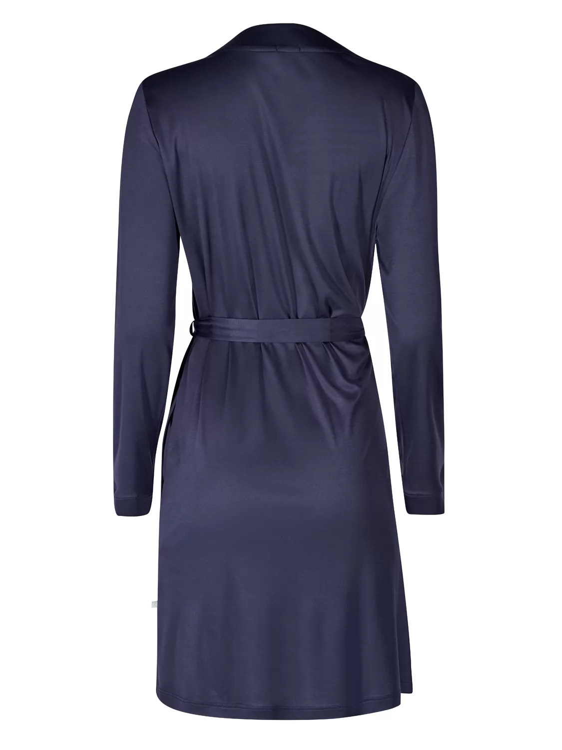 Granatowy Szlafrok damski Huber 24 Hours Women Sleep 018929 - zdjęcie 4