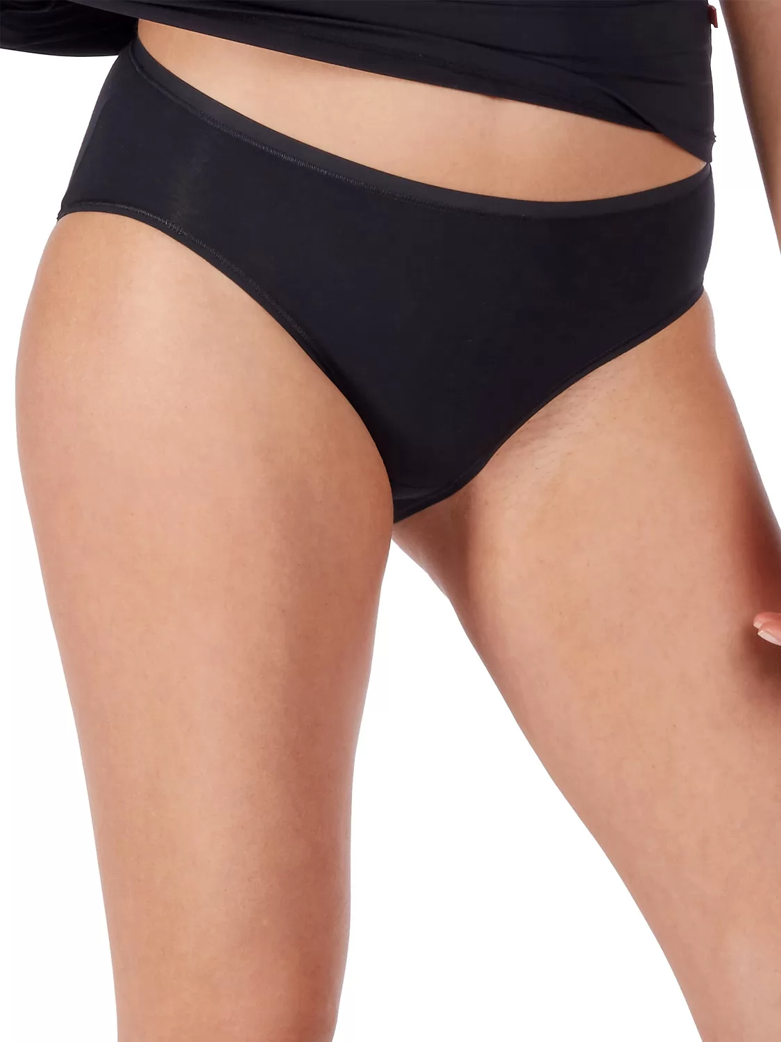 Czarny Figi 2PACK Huber Mia 015025 - zdjęcie 1