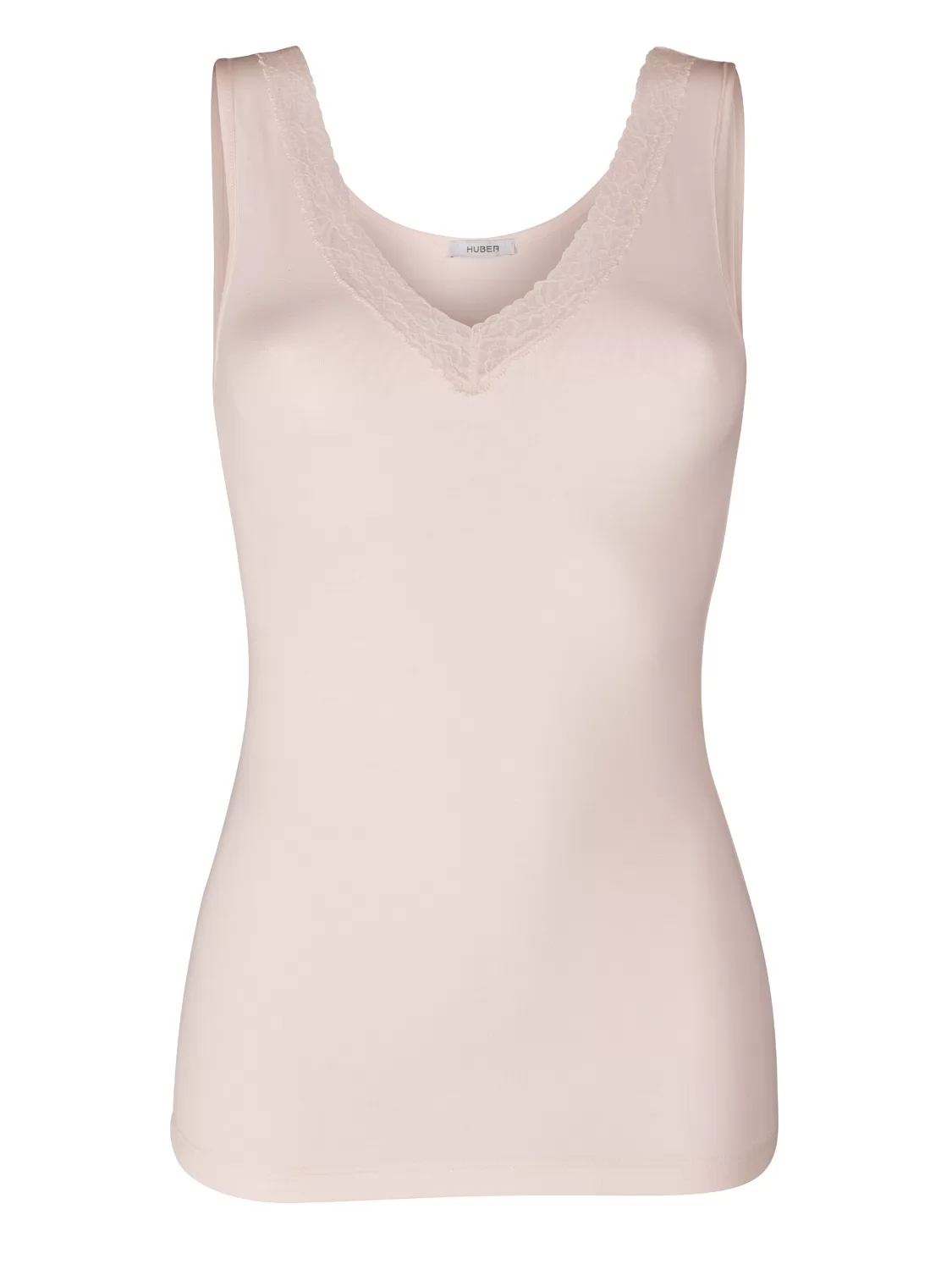 Kremowy Koszulka damska Huber Soft Comfort 016449 - zdjęcie 3