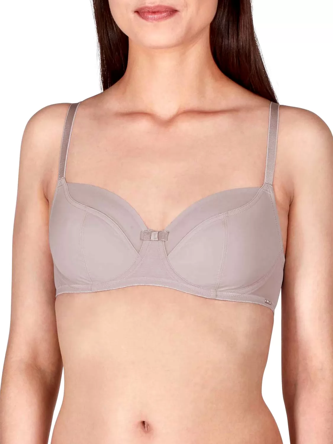 Beżowy Biustonosz Huber Body Essentials 016472 - zdjęcie 1