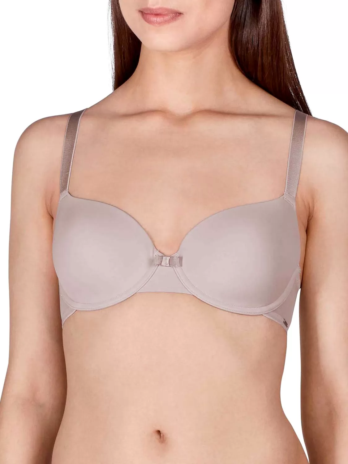 Beżowy Biustonosz Huber Body Essentials 016470 - zdjęcie 1