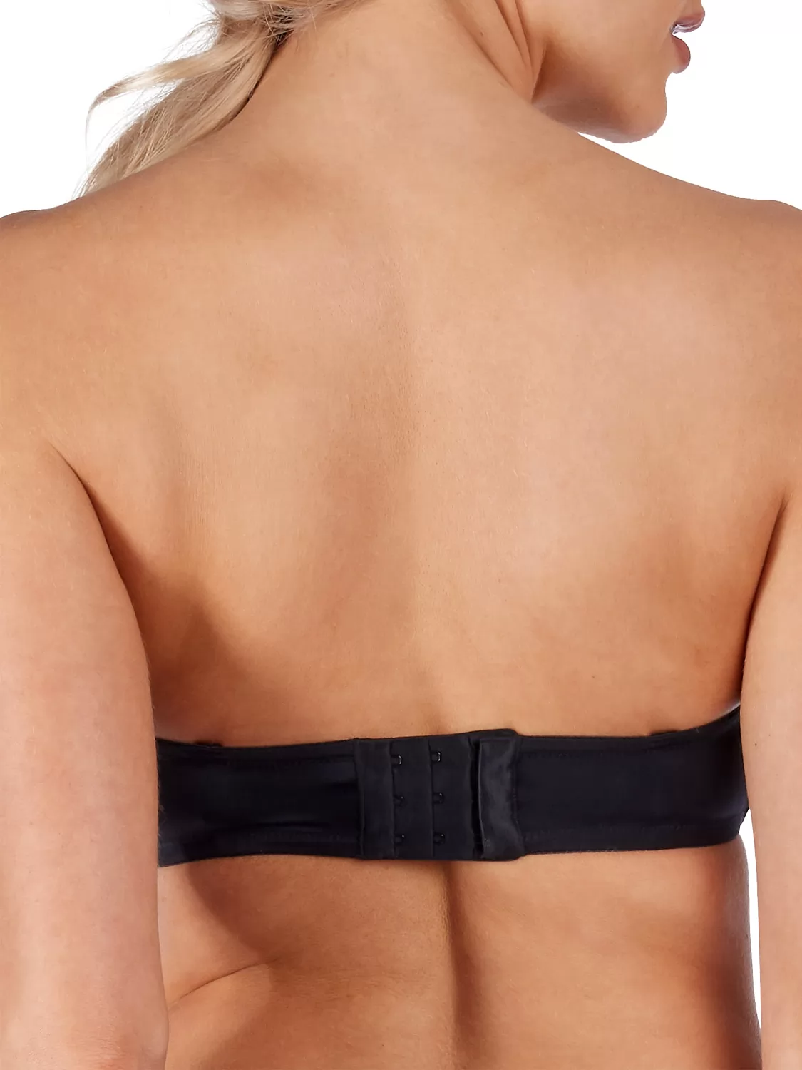 Czarny Biustonosz z odpinanymi ramiączkami Huber Bra Selection 015898 - zdjęcie 2