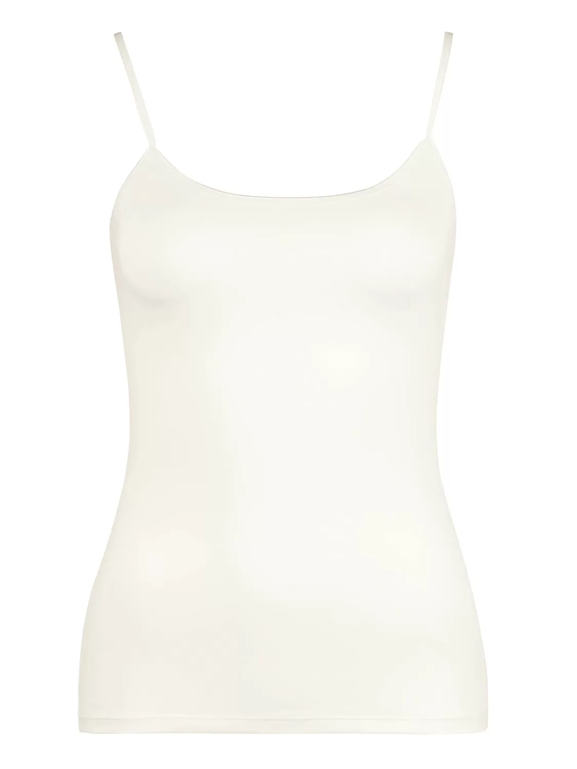 Kremowy Top damski Huber Fine Touch 016290 - zdjęcie 3