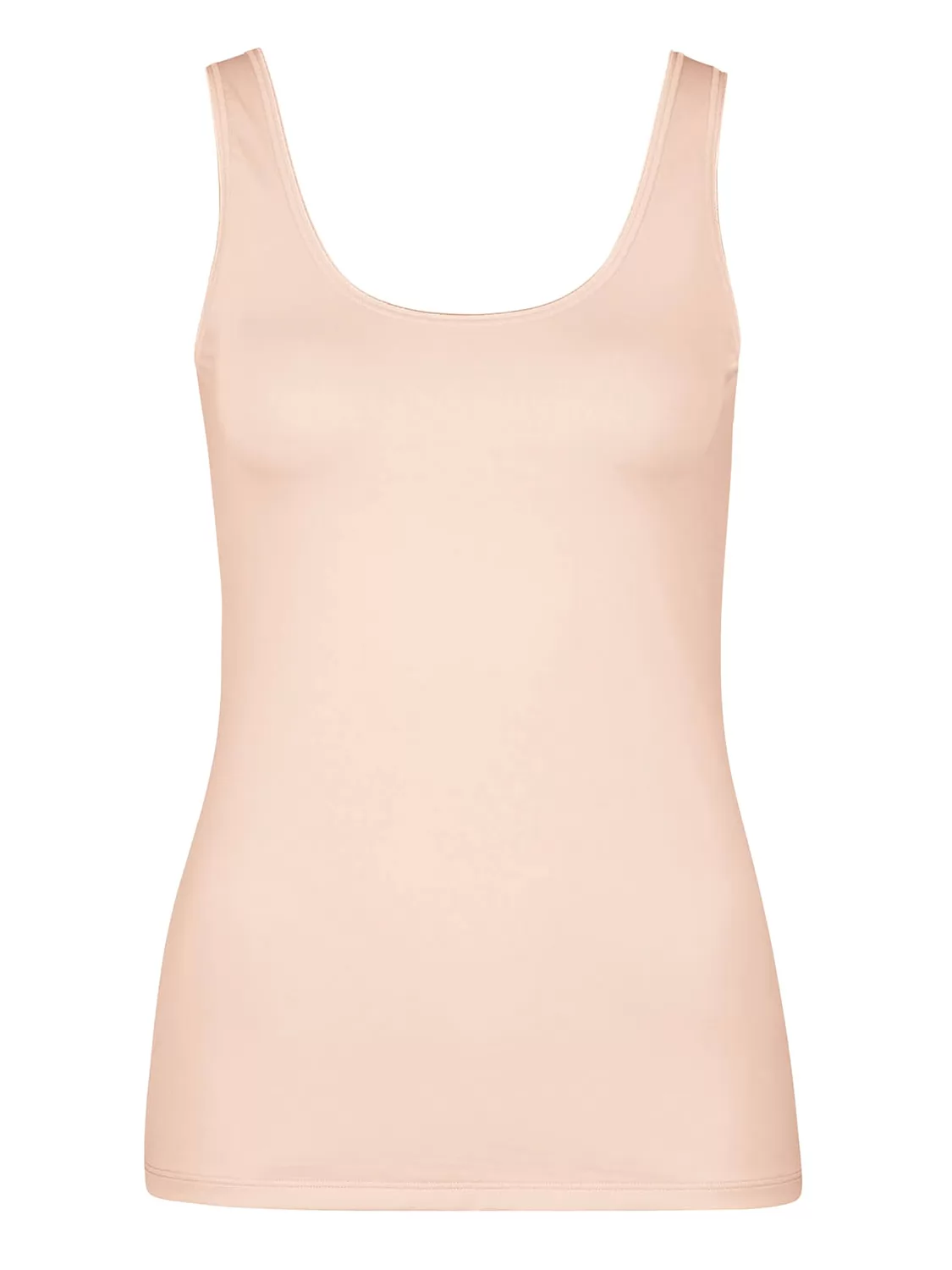 Beżowy Top damski Huber Fine Touch 016291 - zdjęcie 3