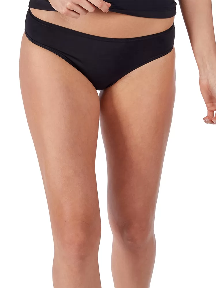 Czarny Figi Huber Fine Touch 016292 - zdjęcie 1