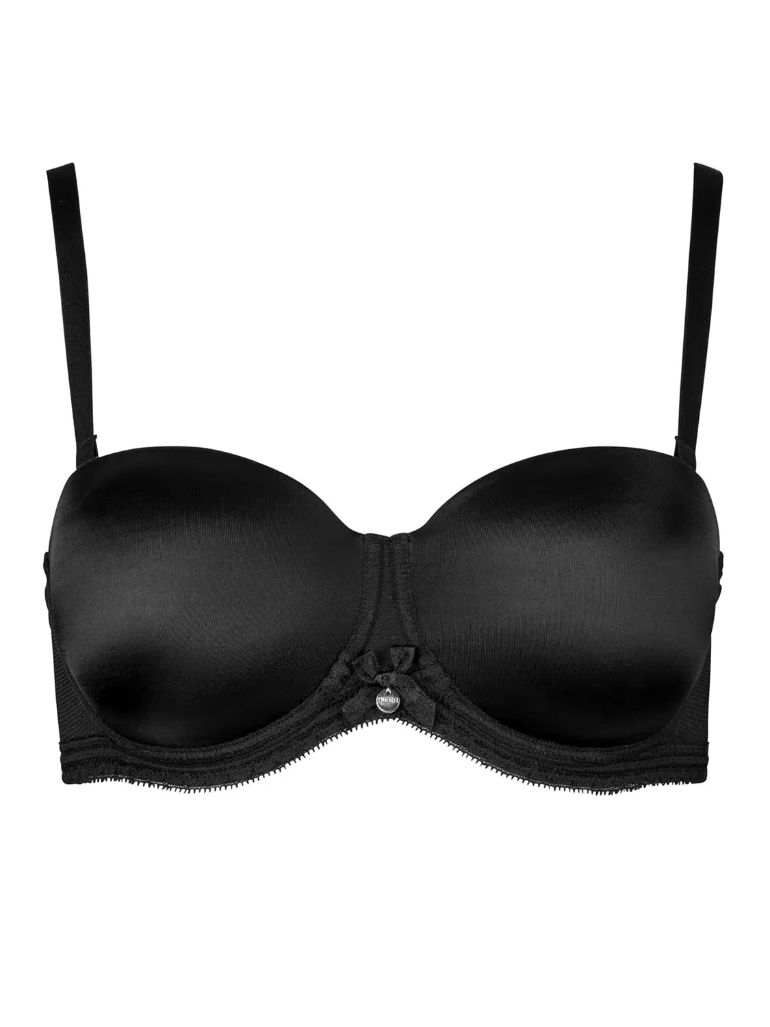 Czarny Biustonosz z odpinanymi ramiączkami Huber Body Couture 016384 - zdjęcie 5