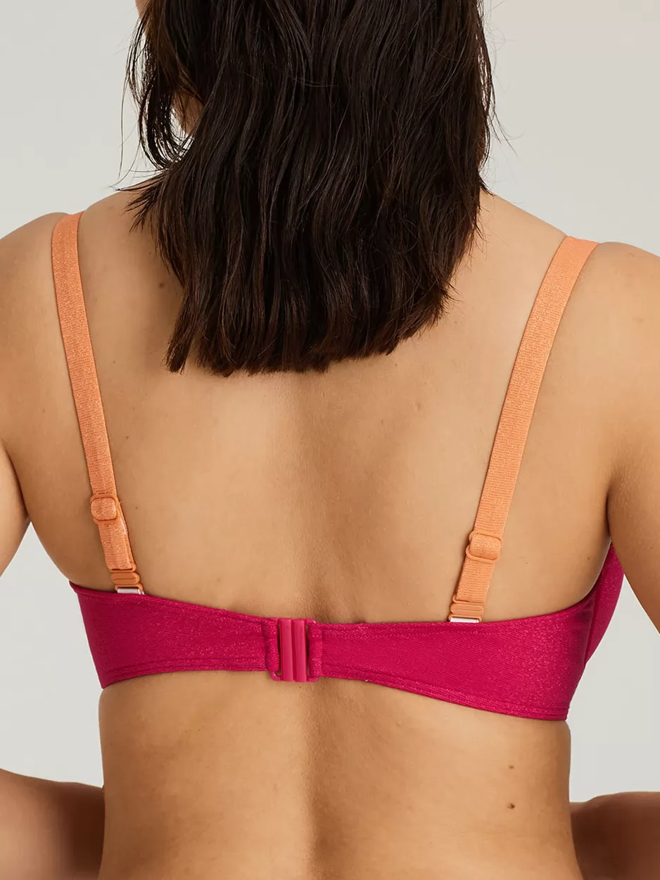 Czerwony, pomarańczowy Góra od kostiumu PrimaDonna Tanger 4006816 - zdjęcie 4