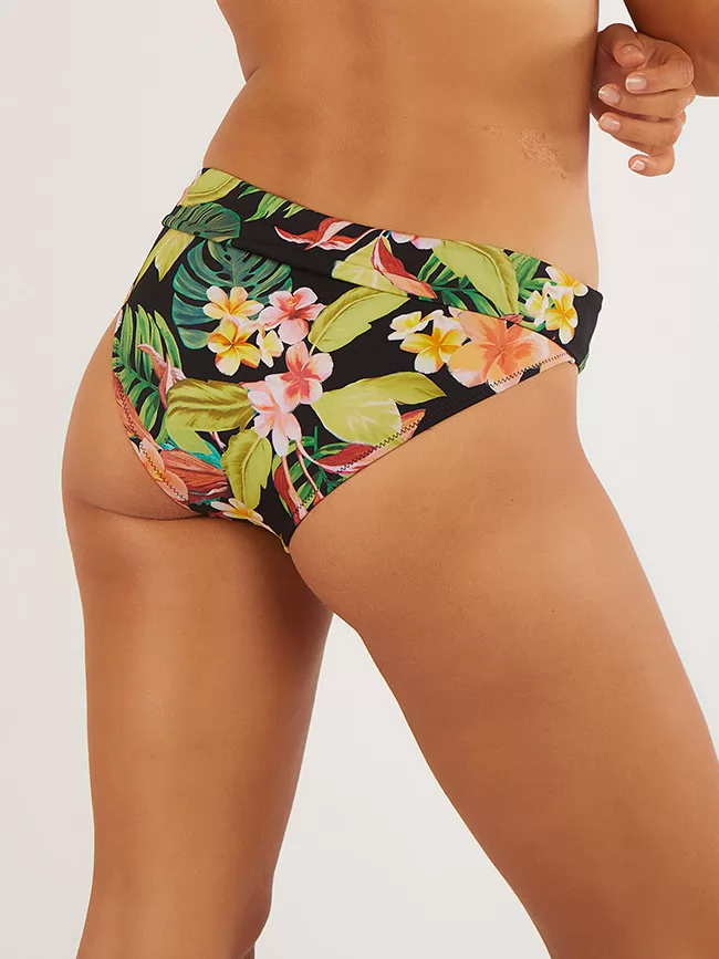 Czarny, pomarańczowy, zielony Dół od kostiumu Banana Moon Merenda Molokai - zdjęcie 2