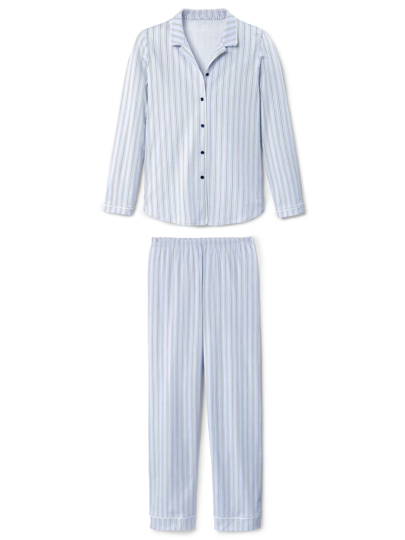 Biały, niebieski Piżama damska Calida Sweet Dreams 43896 - zdjęcie 4