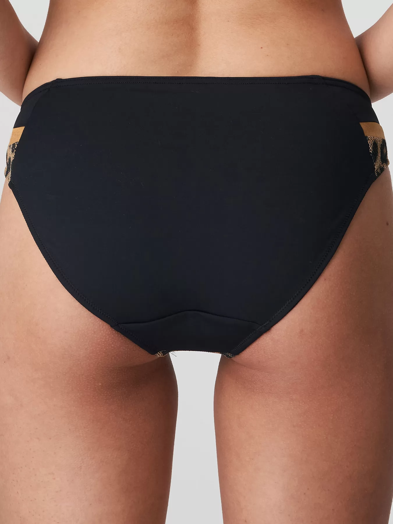 Beżowy, czarny, żółty Dół od kostiumu PrimaDonna Kiribati 4007250 - zdjęcie 3