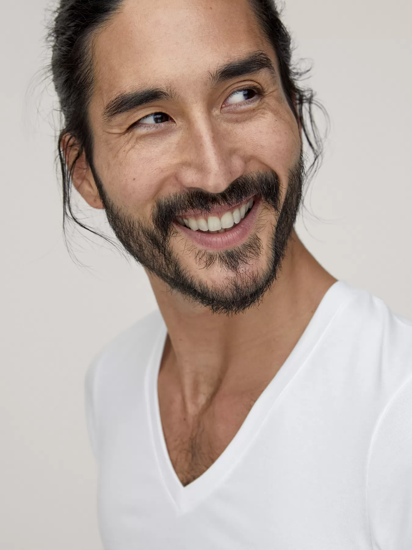 Biały Koszulka męska Calida Evolution 14317 - zdjęcie 3