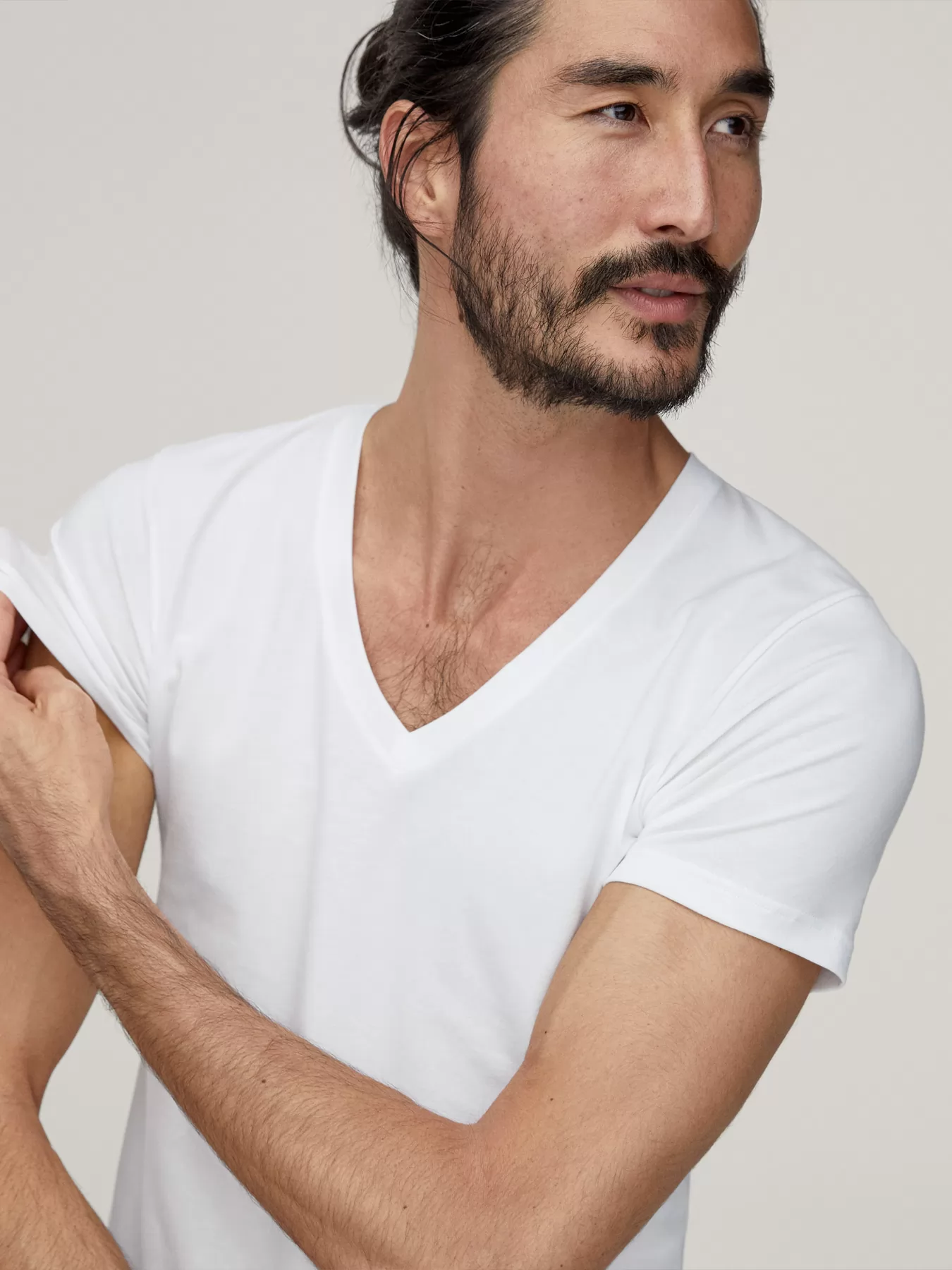 Biały Koszulka męska Calida Evolution 14317 - zdjęcie 5