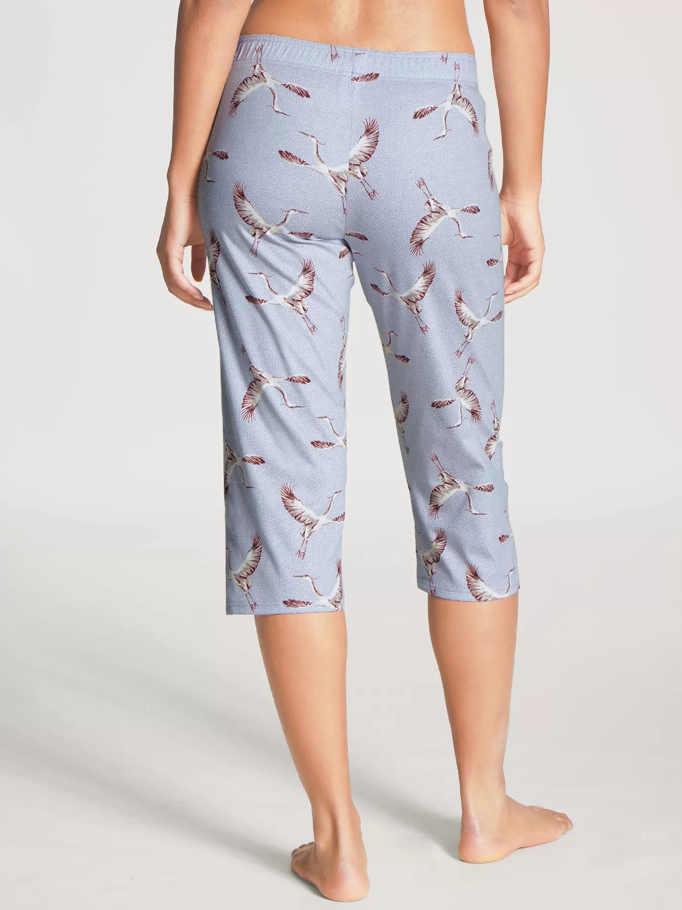 Fioletowy, niebieski Spodnie damskie Calida Artisan Nights 28096 - zdjęcie 2