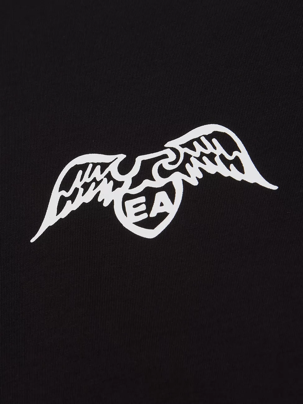 Czarny Koszulka męska Emporio Armani 1110351A597 - zdjęcie 2