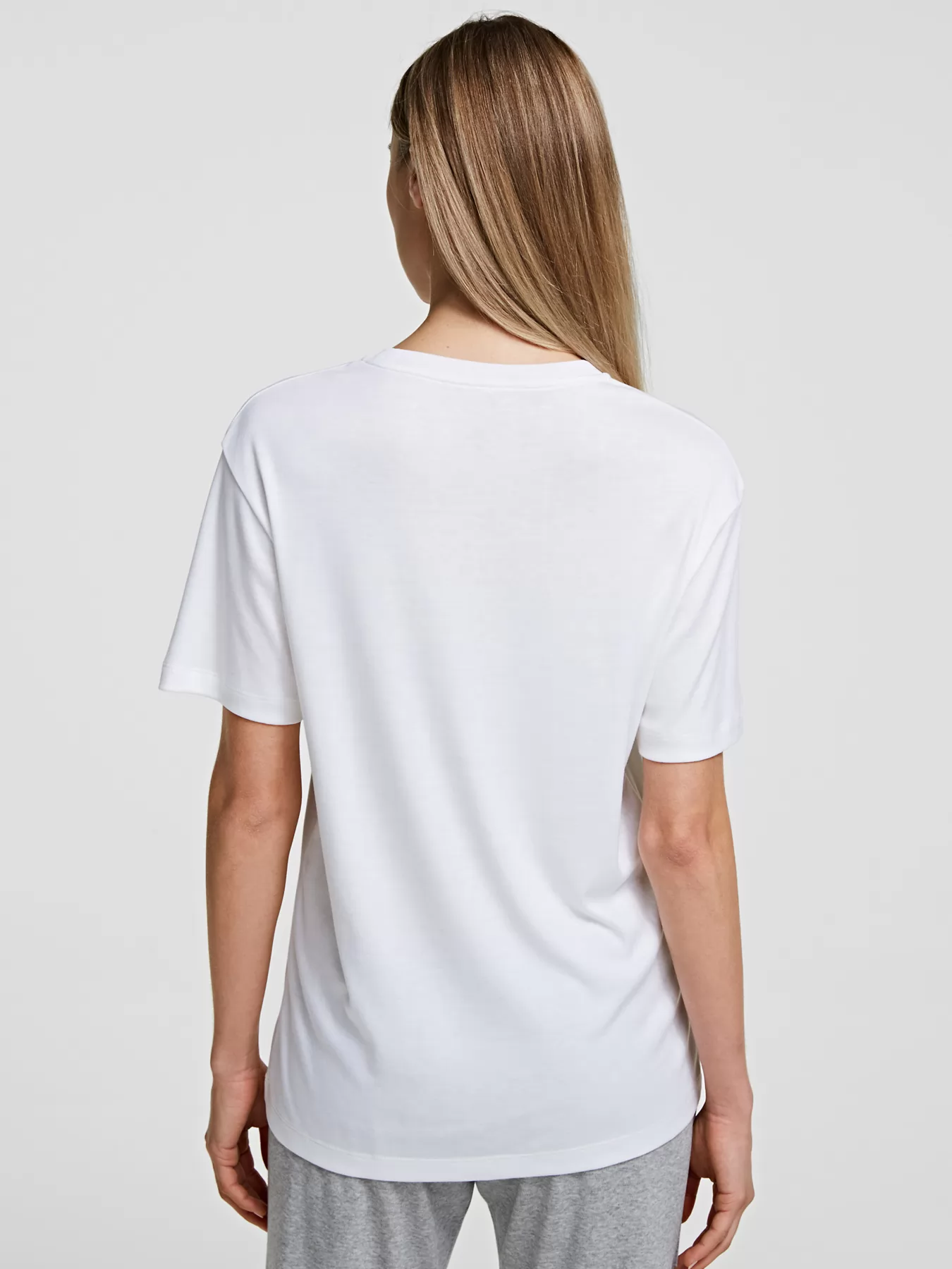 Koszulka damska Karl Lagerfeld 215W2181 - zdjęcie 3