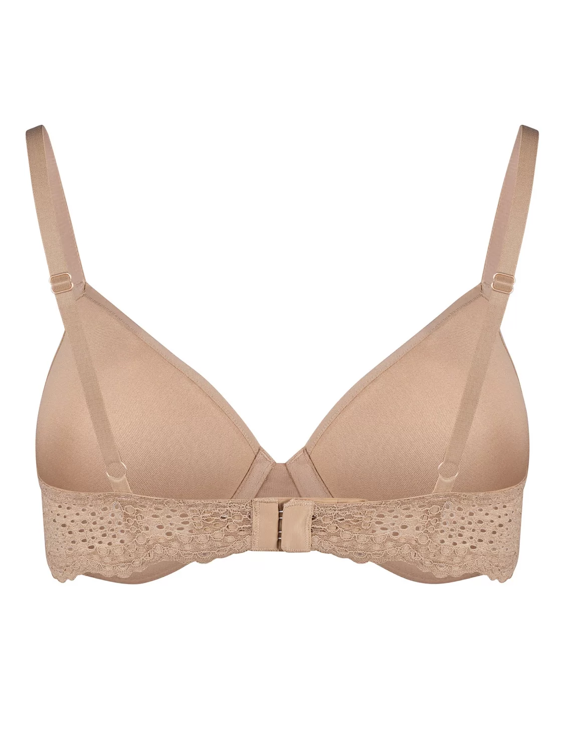 Brązowy Biustonosz Spacer Skiny Every Day in Bamboo Lace 080584 - zdjęcie 2