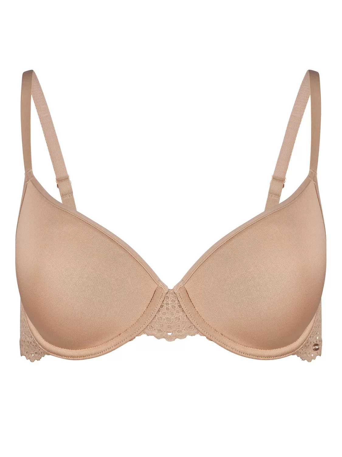 Brązowy Biustonosz Spacer Skiny Every Day in Bamboo Lace 080584 - zdjęcie 1
