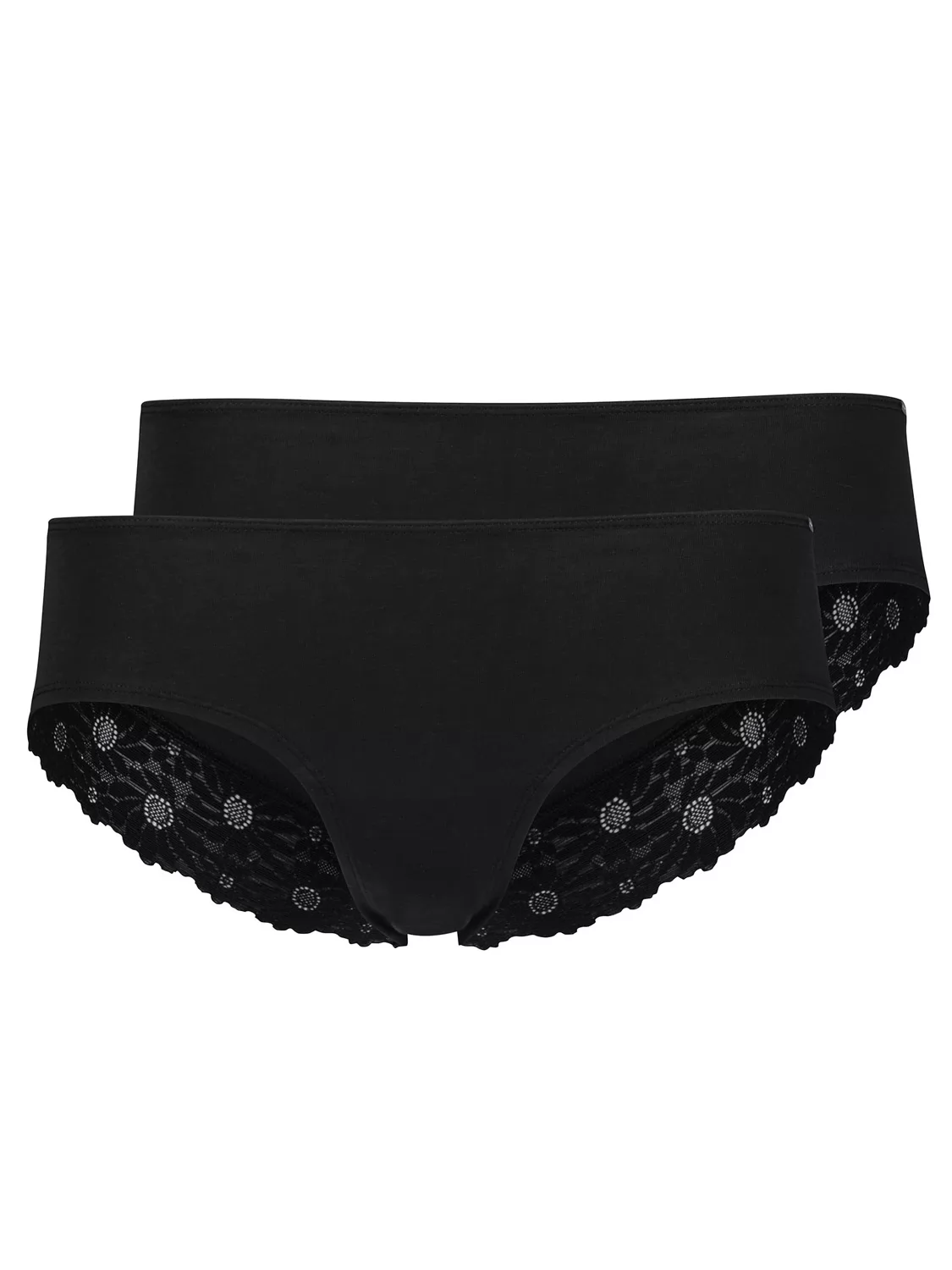 Czarny Figi 2PACK Skiny 080603 - zdjęcie 1