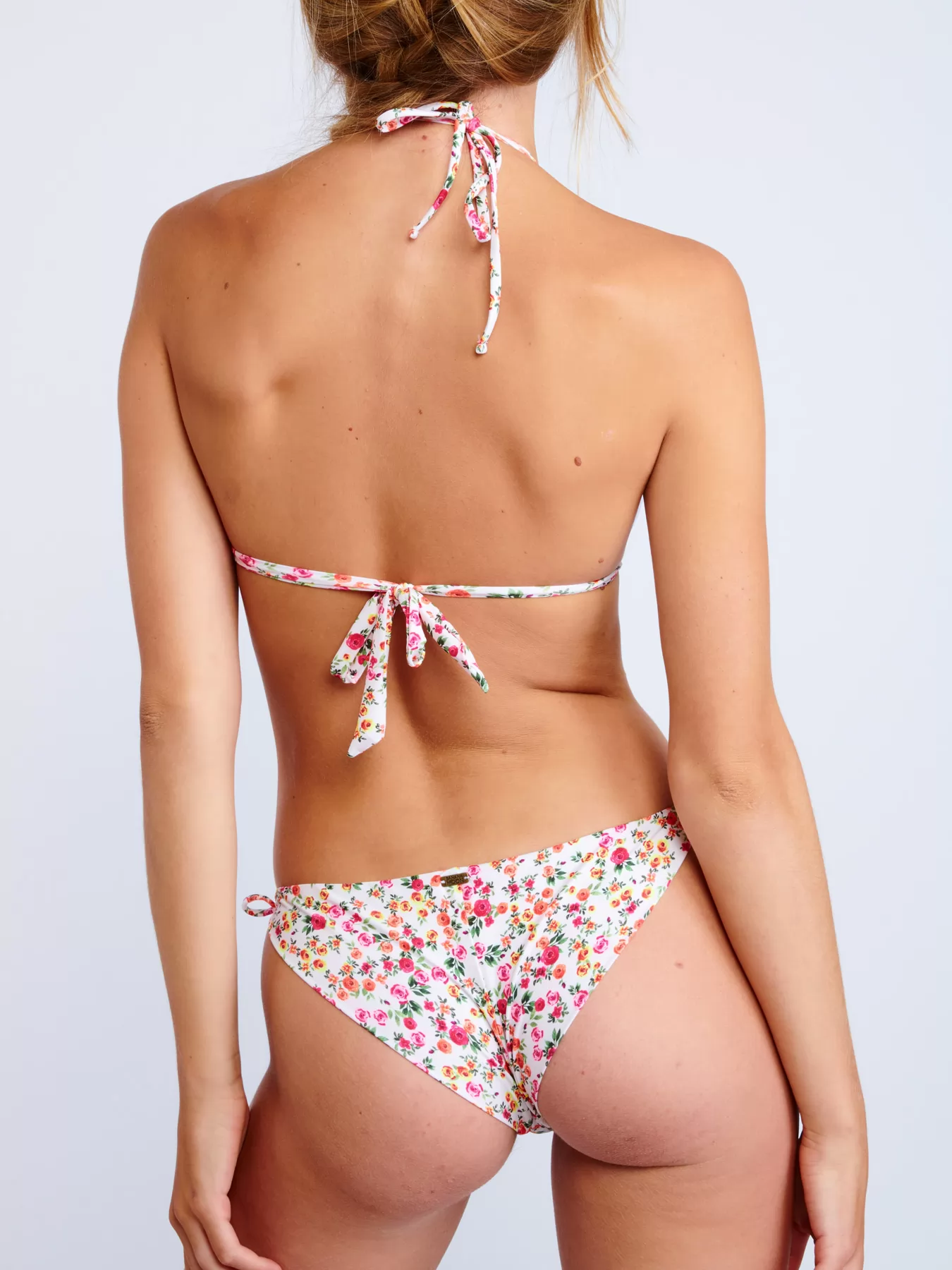 Biały, pomarańczowy, różowy Bikini Banana Moon Ricolina Hippie - zdjęcie 2